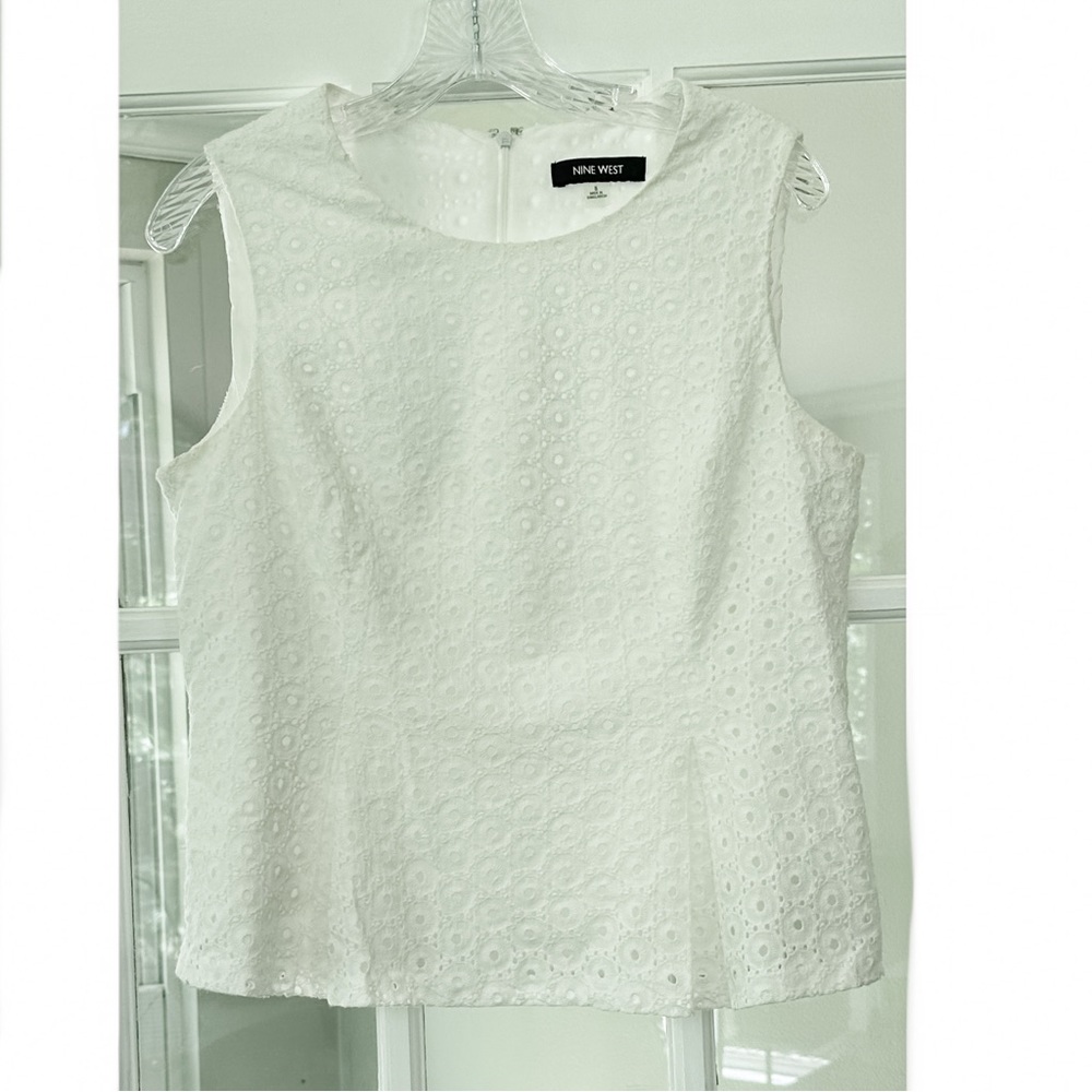 Nine West Sleeveless Top Size 8